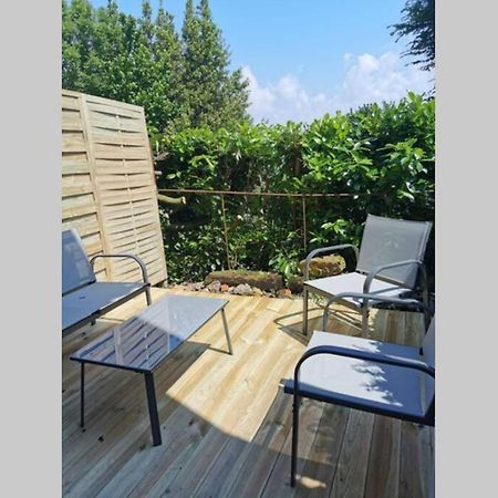 Le 3 De Coeur Avec Terrasse Leilighet Honfleur Eksteriør bilde